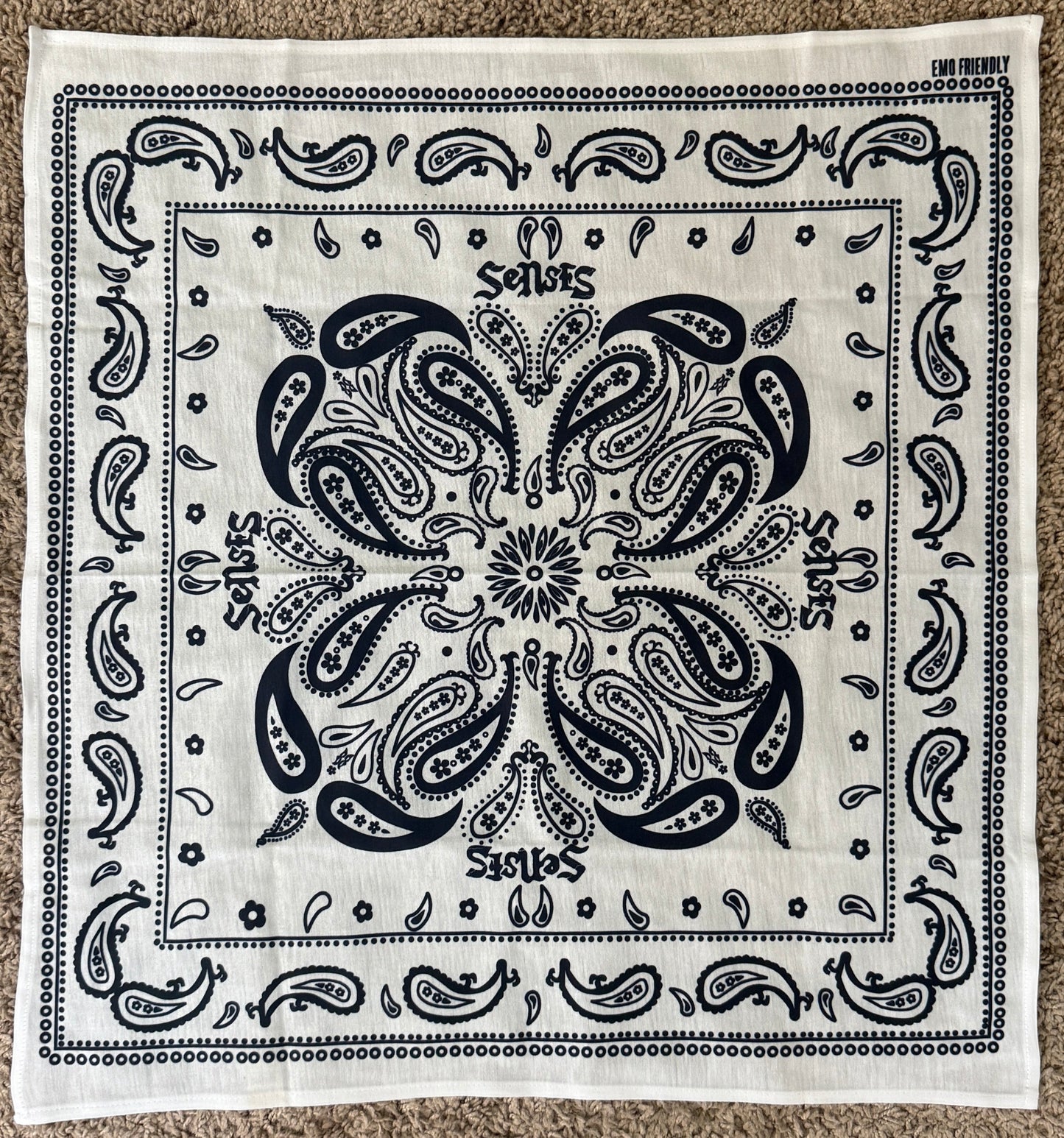 EMO FRIENDLY bandana