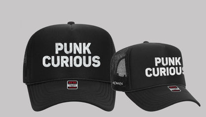 PUNK CURIOUS trucker hat