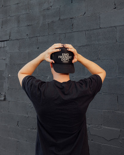 senses Emo Friendly Dept TRUCKER HAT