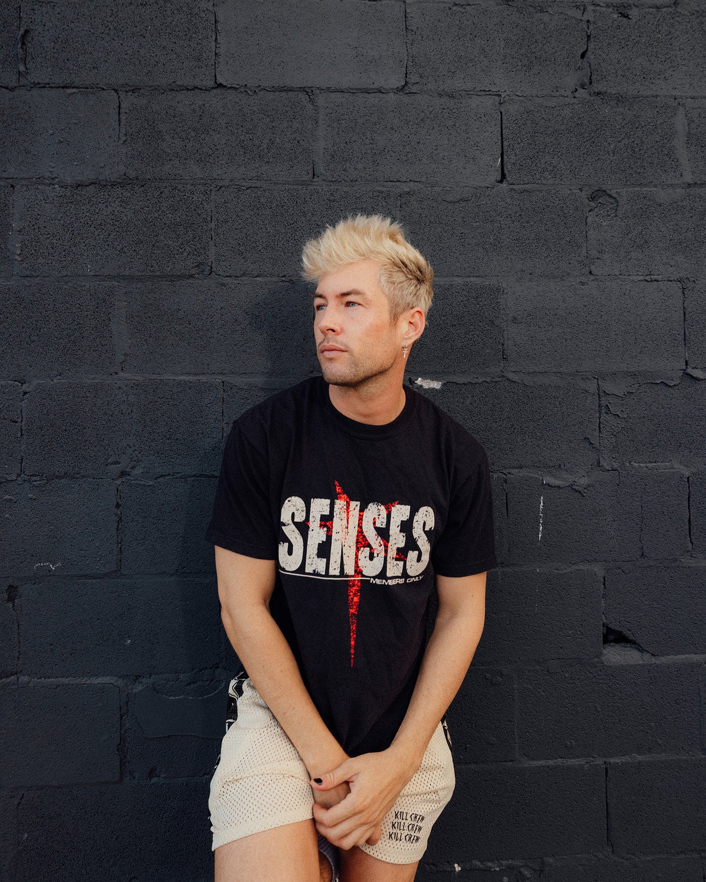 senses Members Only Star Tee