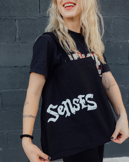 senses logo tote bag